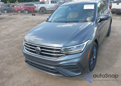 2022 Volkswagen Tiguan 2.0T Se z USA, uszkodzony, nr VIN 3VV2B7AX1NM055800